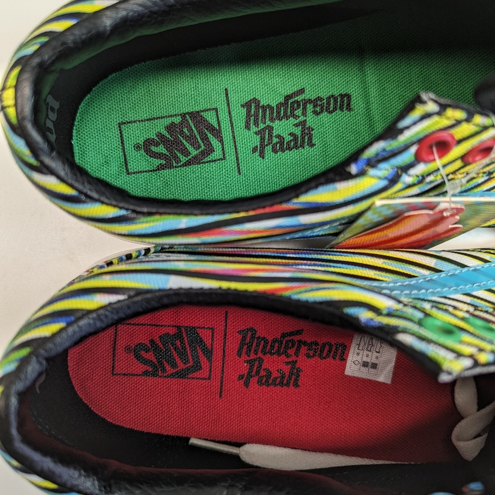 Vans Anderson Paak x Old Skool DX Venice Multicolor Skateboard Sneakers Men's 10 - Picture 8 of 10